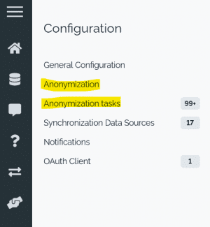 Personal data anonymizer
