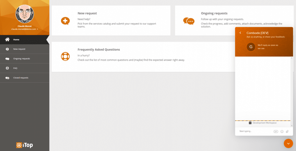 Chat integration with Intercom (For administrators)